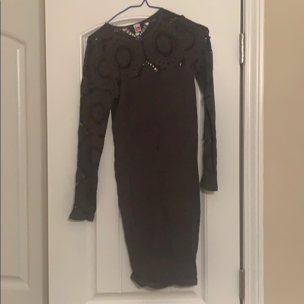 Dress, stretchy material